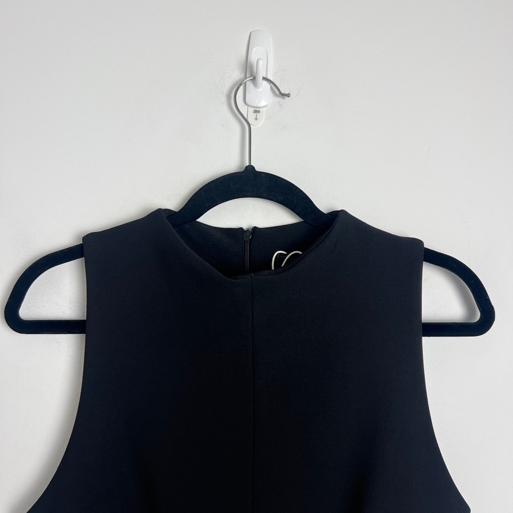 NEW ZARA Women's Medium Black Chic Minimalist Sleeveless Mini Dress - Picture 6 of 13